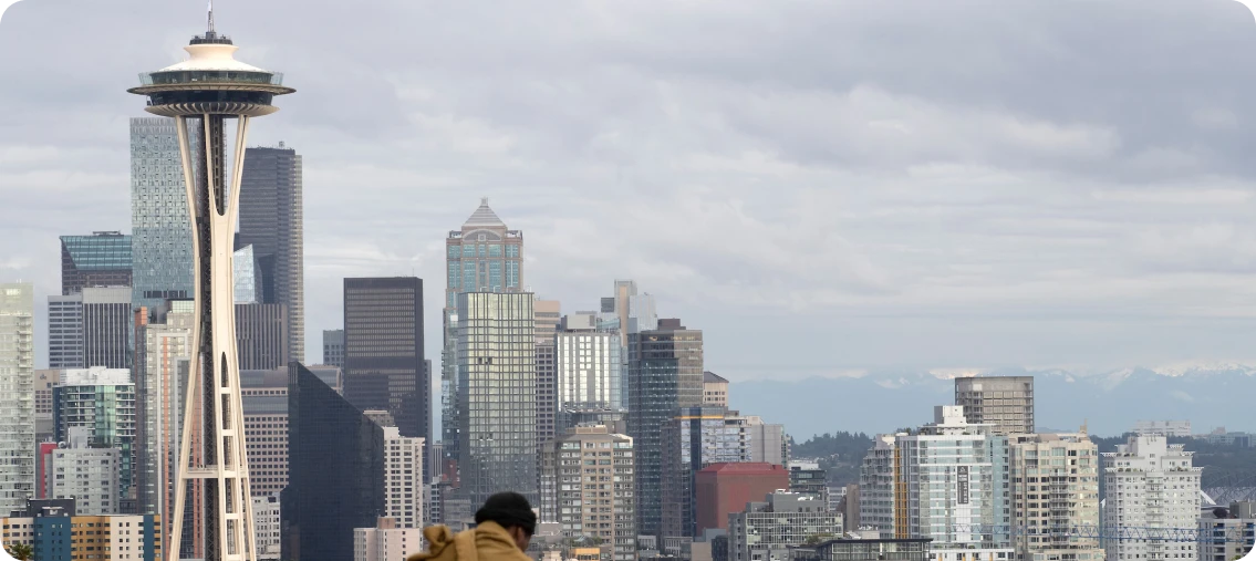 Seattle skyline and lifestyle