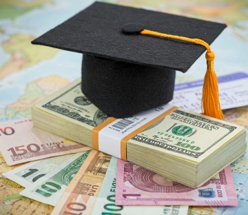 Books with scholarship labels