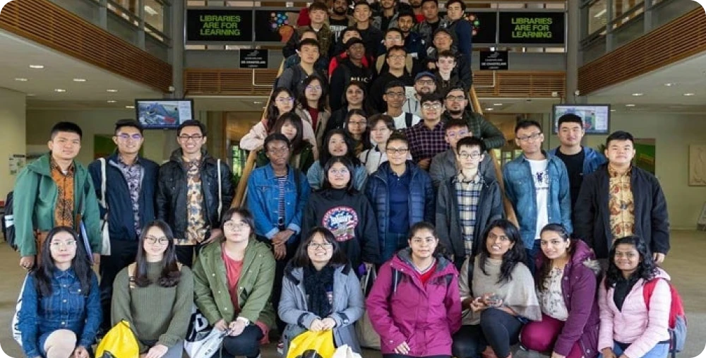  Indian students networking in Dublin